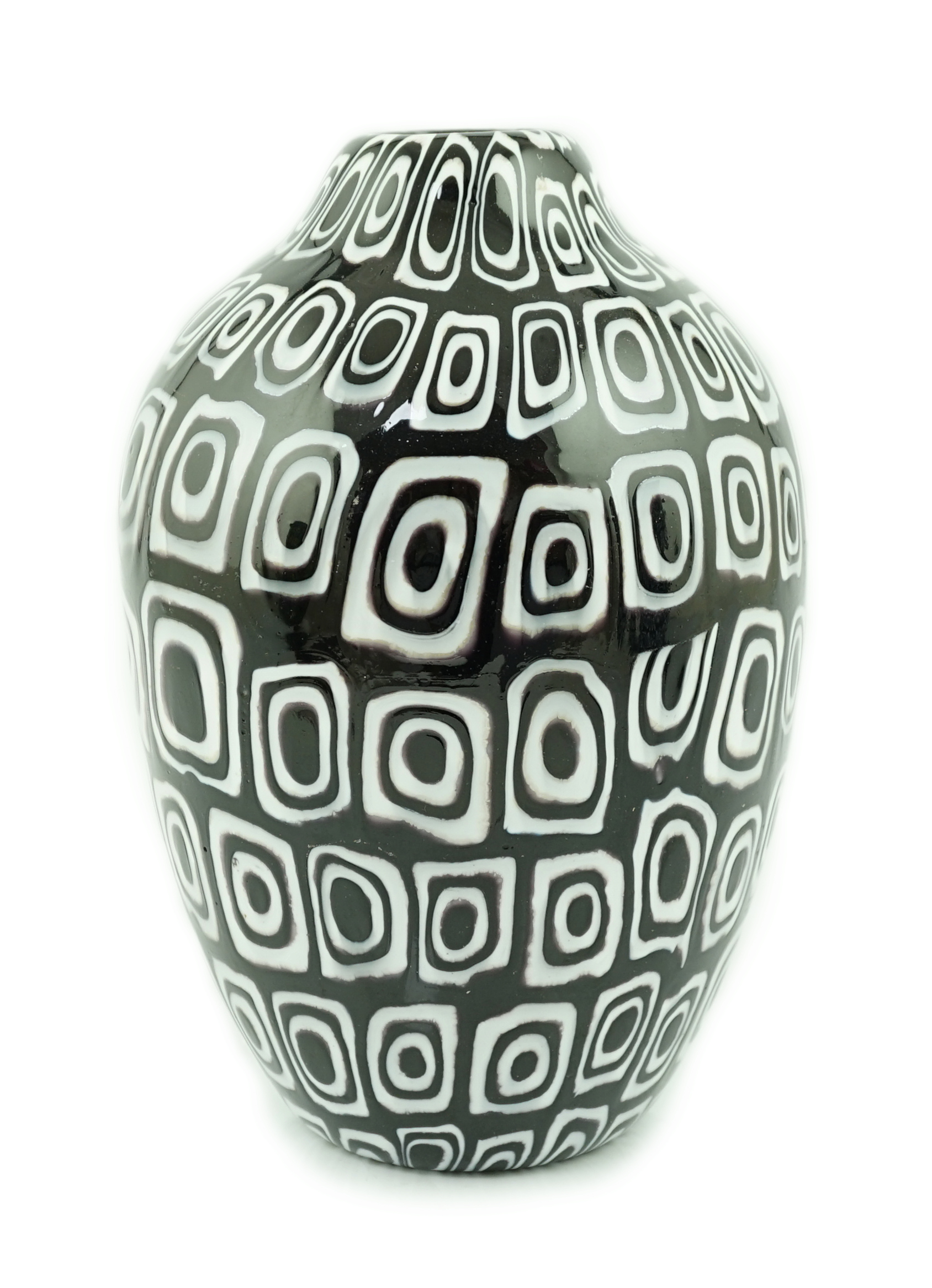 Vittorio Ferro (1932-2012), a Murano glass Murrine vase